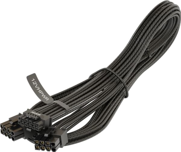 Seasonic Kabel 12VHPWR, 0,75 m, 12VHPWR, 2 x PCI-E (8-pin), Hankjønn, Hankjønn, Rett