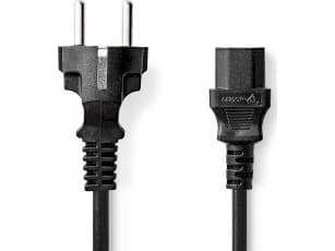 Nedis CEGL10030BK20, 2 m, CEE7/7, C13-liitin, 250 V