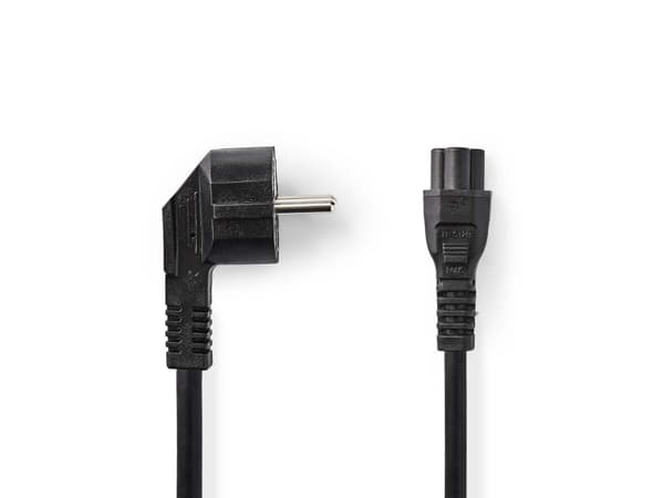 Nedis CEGP10100BK50, 5 m, Strømplugg type F, C5 kopling, 10 A