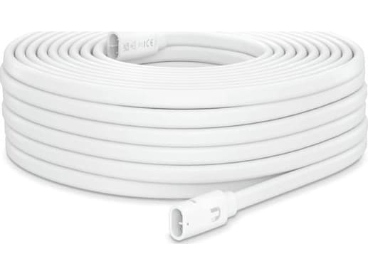 Ubiquiti UISP - Strømkabel - power transport (hann) til power transport (hann) - 30 m - utendørs, flertrådet - hvit