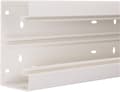 Pikkukuva 2 / 2: HAGER kanavakaulus BRH65130 i halogenfri plast 68x130mm RAL 9016 - (2 metriä)