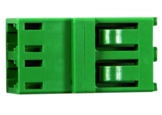 Telegärtner J08071A0004, LC/APC, Vihreä, Yksittäistila, Muovi, Keraaminen, IEC 61754-20