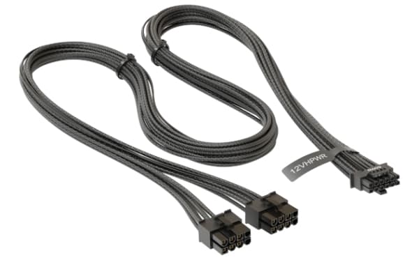Seasonic WATX16883EW, 0,75 m, 2 x EPS 8-pin, PCI-E x16 (Gen 3.0), Hankjønn, Hankjønn, Rett