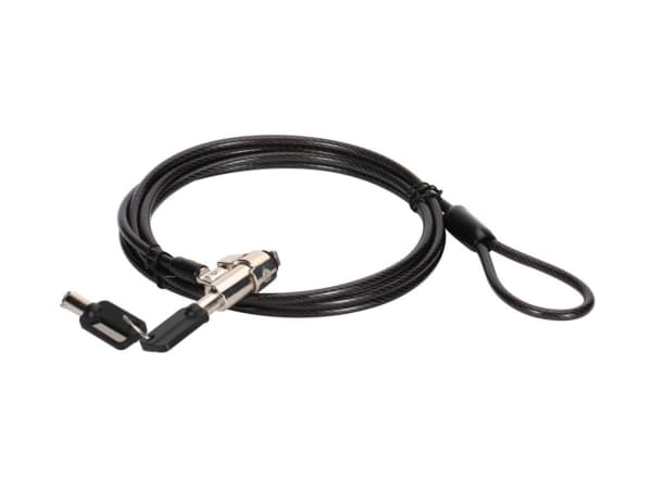 Conceptronic CUSTODIO02BS, 1,8 m, Nøkkel, Sort