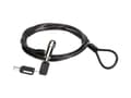 Pikkukuva 1 / 3: Conceptronic CUSTODIO02BN Keyed Laptop Lock, Nano Security Slot, 1.8m, 1.8 m, Nano, Key, Black