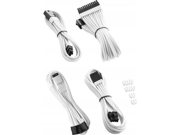 CableMod CableMod PRO ModMesh 12VHPWR Kabelforlengelsessett - Hvit