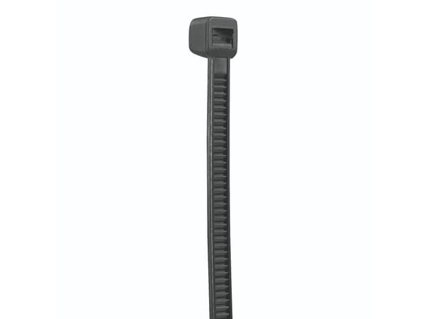 Hama 00221000 Nippuside Muovi Musta joustava (P x L) 20 cm x 0,48 cm 50 kpl