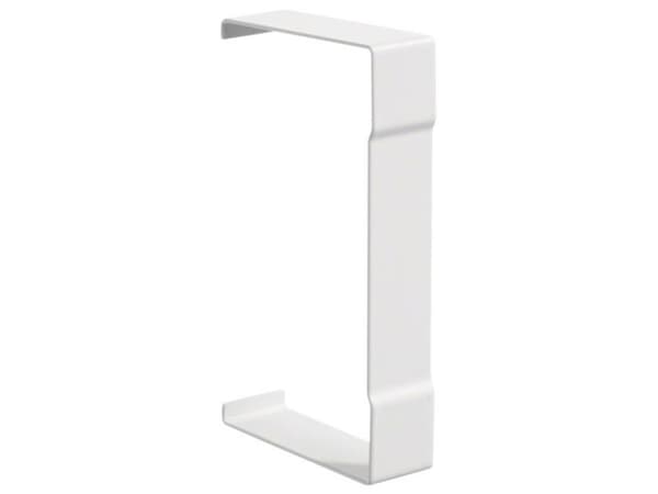Hager BR6513079016, Festebrakett til kabelkanal, Hvit, Stål, 130 mm, 68 mm
