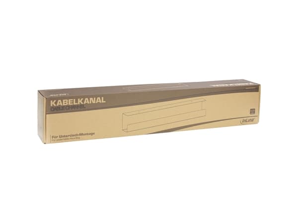 InLine 23190B, Kabelskilleskuff, Bord, Stål, Sort