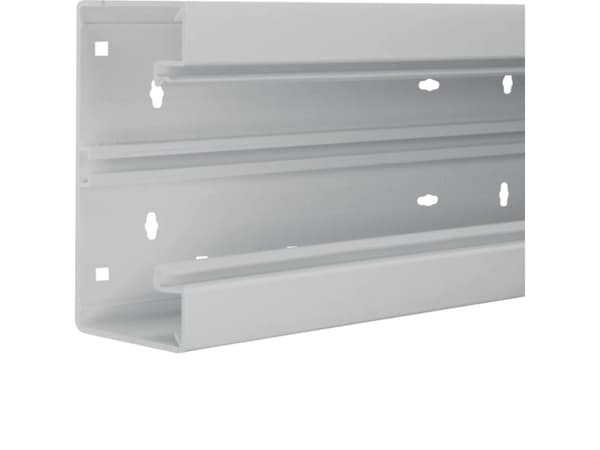 Hager BR6517017035, Rettformet, 2 m, Polyvinylklorid (PVC), Grå