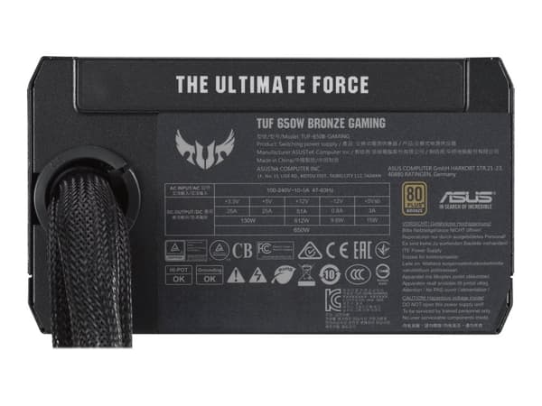 ASUS TUF-GAMING-650B Power supply 650Watt