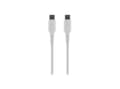 Miniatyrbild 4 av 4: FIXED - USB-kabel - 24 pin USB-C (hane) till 24 pin USB-C (hane) - USB 2.0 - 1.2 m - USB Power Delivery (60W) - vit