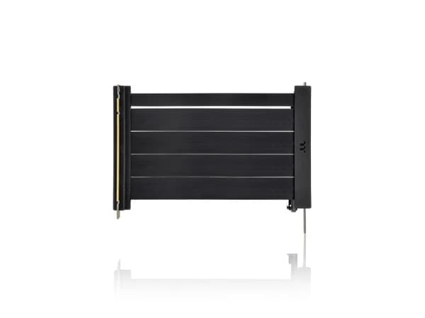 Thermaltake PCI-E 4.0 Dual 90 Riser Cable (black, 13cm)
