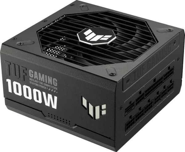 ASUS TUF Gaming 1000W Gold strømforsyningsenhet 20+4 pin ATX ATX Sort Sort