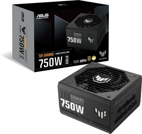 ASUS TUF Gaming 750W ATX-strømforsyning, 750 W