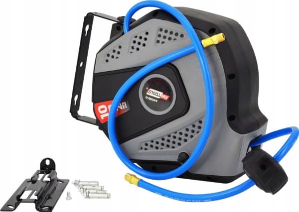 AWTOOLS PNEUMATIC HOSE / HOSE ON PLASTIC REEL 8x12mm x 10m