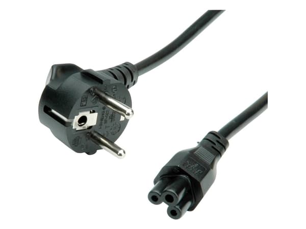 VALUE 19.99.1028, 1,8 m, Strømplugg type F, 3-pin, 250 V, 2.5 A