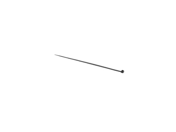 Schneider Electric IMT46406, Stigeformet buntebånd, Sort, 150 mm, 3,6 mm, 100 stykker