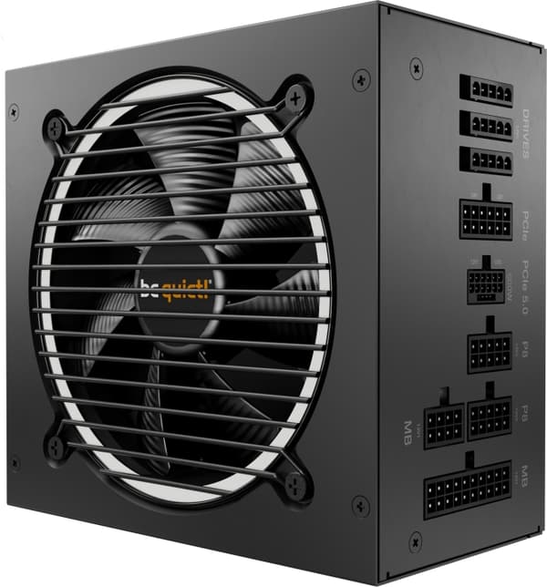Be Quiet! Pure Power 12 M ATX-strømforsyning, 750 W Sort