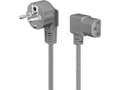 Miniatyrbilde 1 av 2: Goobay 50079, 2 m, Strømplugg type F, IEC C13, H05VV-F3G, 250 V