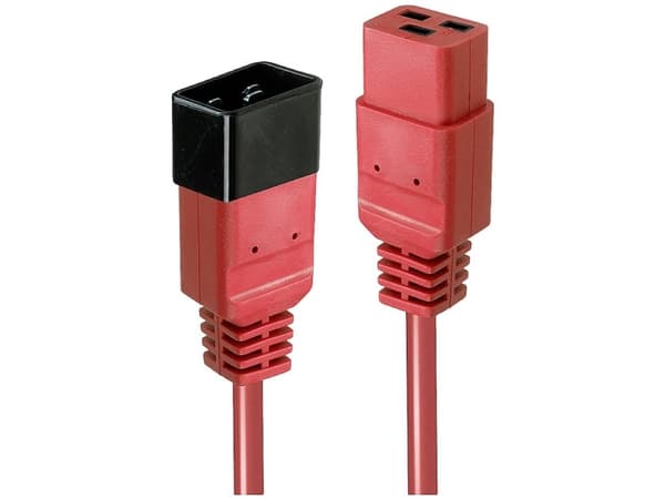 Kabel zasilający Lindy 3m C20 to C19 Mains Extension