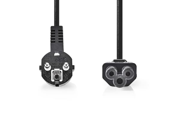 Nedis CEGL10100BK30, 3 m, Strømplugg type F, IEC C5