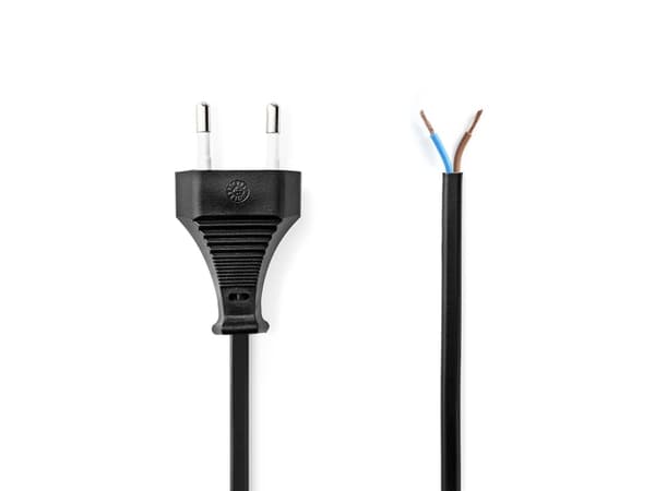 Nedis CEGL11700BK30, 3 m, Strømplugg type C, H03VVH2-F