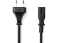 Miniatyrbild 4 av 4: Nedis CEGL11040BK10, 1 m, C7 coupler