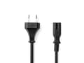 Miniatyrbild 1 av 4: Nedis CEGL11040BK10, 1 m, C7 coupler
