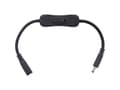 Pikkukuva 2 / 4: InLine DC cable with Switch, DC male/female 3.5x1.35mm, AWG 18, black, 0.20m, 0.2 m, 3.5 x 1.35 mm, 3.5 x 1.35 mm, 12 V, 11.6 A