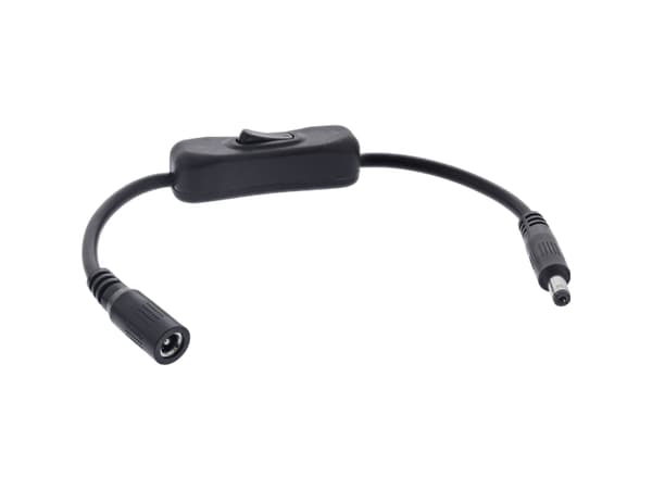InLine 26906B, 0,2 m, 5.5 x 2.1 mm, 5.5 x 2.1 mm, 12 V, 11.6 A