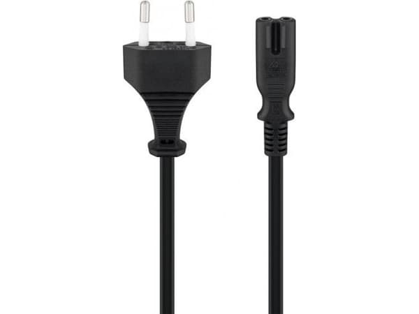 Goobay 97359, 0,5 m, CEE7/16, C7 kopling, 250 V