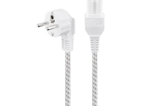 Goobay 93314, 2 m, Strømplugg type F, C15 kopling, H05RN-F3G, 250 V