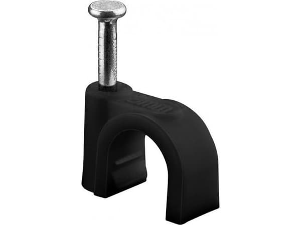 TRITON organizer Kabelklemme TechdatGeneralDiameterMET] mm, svart - diameter 8 mm
