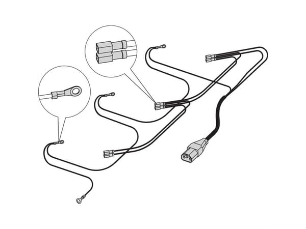 Tilslutningskabel PC-ventilator Flerfarvet nVent SCHROFF