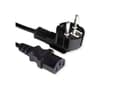 Pikkukuva 3 / 3: VALUE Virtajohto CEE7/7 kulmikas+ IEC-C13suora 3x1,5mm2 3m - Virta/virransyöttö - 3 m (19.99.1014)