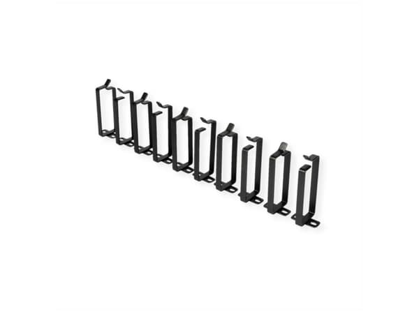 ROLINE 26.21.0265, Kabelbrakett, Sort, Stål, 110 mm, 44 mm, 45 mm