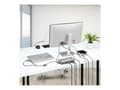 Miniatyrbild 2 av 5: StarTech.com Laptop/Desktop & Peripheral Lock Kit, 9.8ft (3m) Cable - Arbetsstationslåsning kit - stöldförebyggande - svart & silver - 3 m - TAA-komp