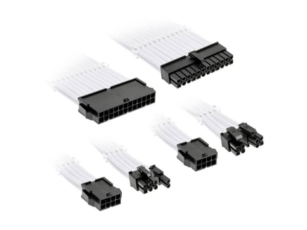 Kolink Core Standard Braided Cable Extension Kit - Brilliant White