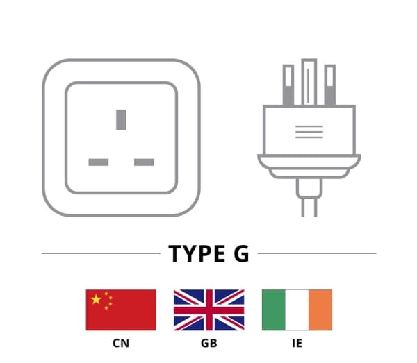 Goobay 45785, 1,5 m, Virtapistoke tyyppi G, C7 liitin, H03VVH2-F, 230 - 250 V