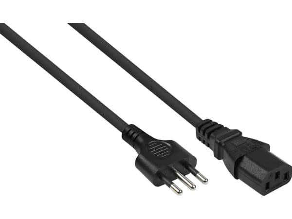 Cablemeister SK6530-S018 virtajohto Musta 1,8 m CEI 23-16 IEC C13 CEI 23-16 IEC C13