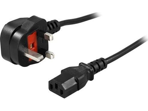 Kaapelit Deltaco Deltaco DEL-109UK-10, 2 m, C13-liitin, BS 1363, 250 V