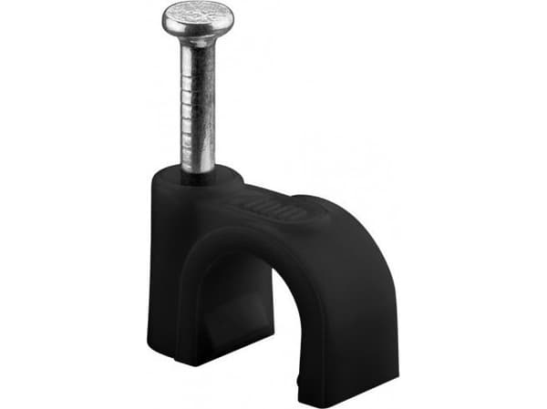 Goobay organizer Kabelklemme TechdatGeneralDiameterMET] mm, svart - diameter 7 mm