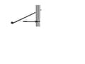 Miniatyrbilde 1 av 2: Goobay 17072, Nylon, Sort, 300 mm