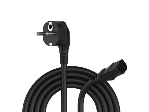 Procab zasilający kabel PROCAB CAB490/0.7 zasilający kabel - schuko męski - euro strøm żeński - 0,75 m