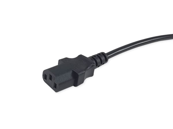 Equip 112301, 3 m, IEC C13, BS 1363, H05VVH2-F, 250 V, 10 A