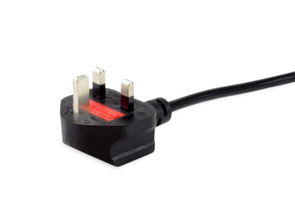 Equip 112301, 3 m, IEC C13, BS 1363, H05VVH2-F, 250 V, 10 A