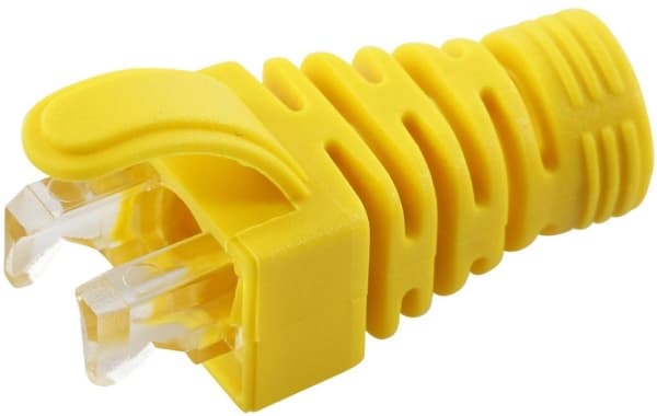 MicroConnect - Nettverkskabeloppstart - gul (en pakke 100)