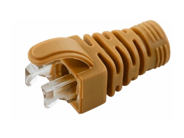 MicroConnect - Nettverkskabeloppstart - oransje (en pakke 100)
