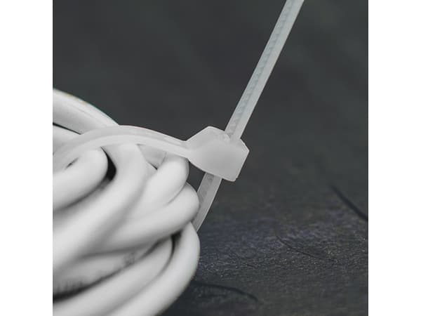 Bradas TS1125160N, Gjennomsiktig, 1 hoder, CE, PAHs, 160 mm, 2,5 mm, 100 stykker